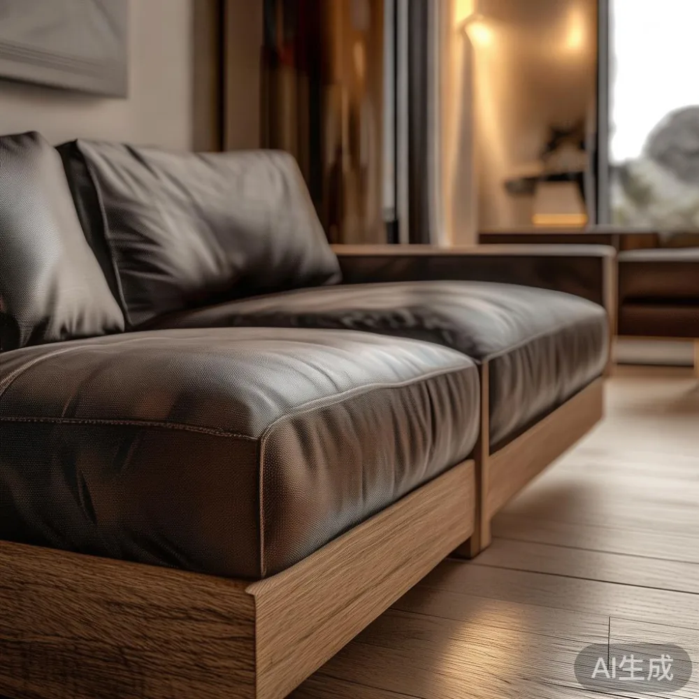Keseluruhan sofa set modern di rumah khas