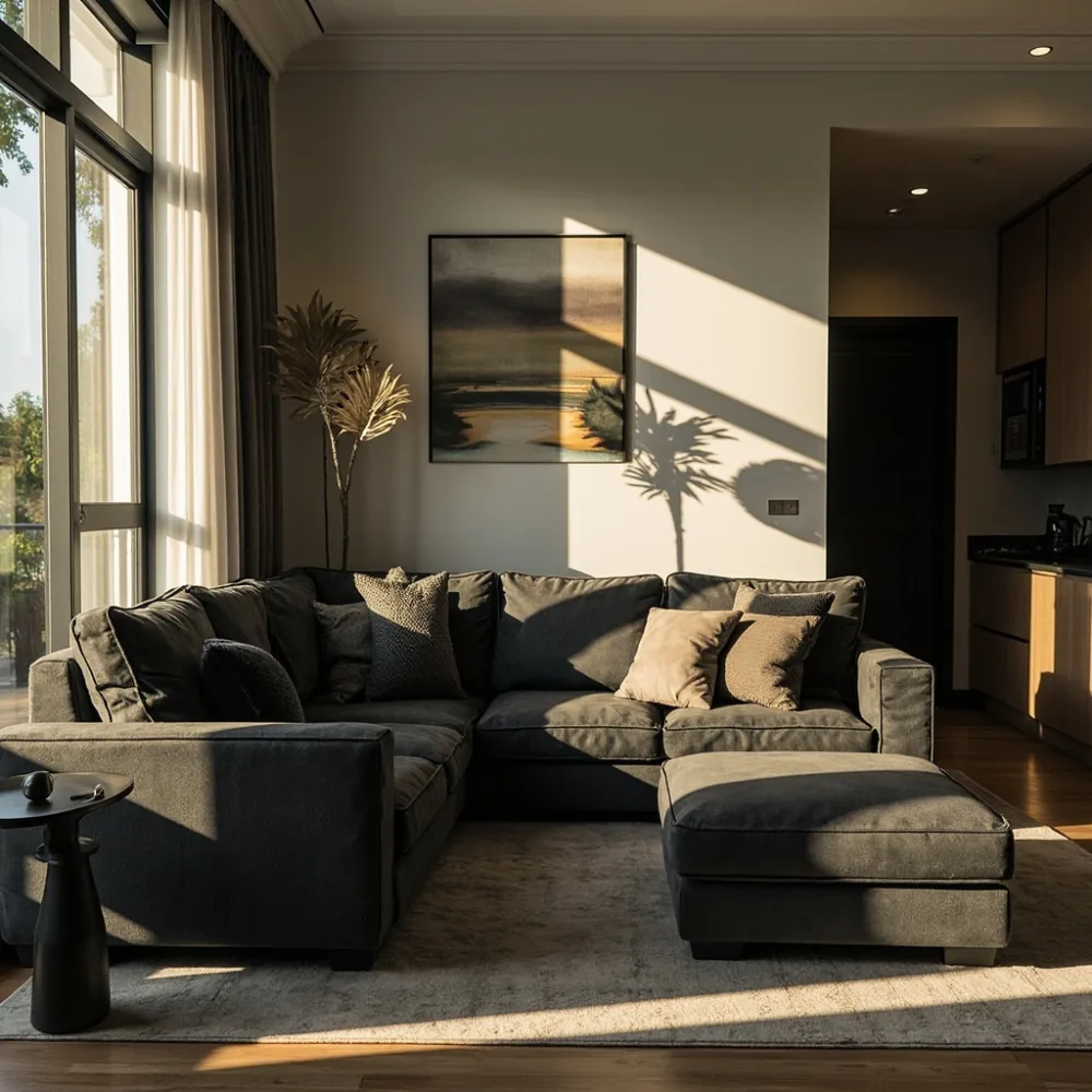 Sofa sectional Amerika untuk teres Johor Bahru