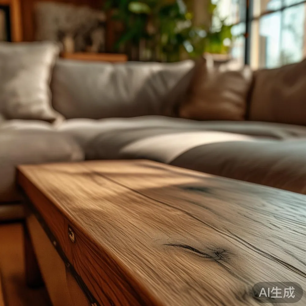 Apa Sebenarnya Yang Mendorong Harga Perabot Kayu Pepejal Di Malaysia — close-up of the grain and joinery detail, shallo