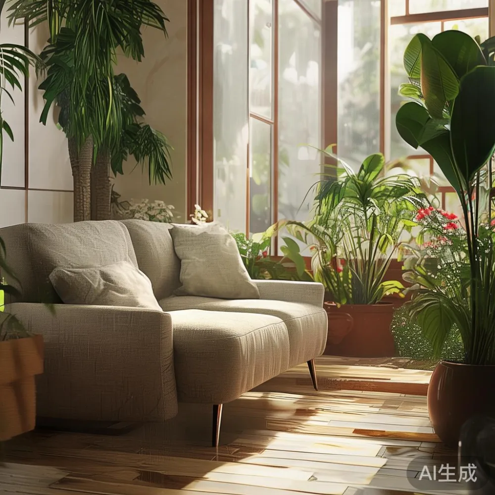 Kelembapan Tenggara Asia dan Mebel Kayu: Apa Yang Anda Perlu Tahu Sebe — corner of a small condo apartment with wooden fl