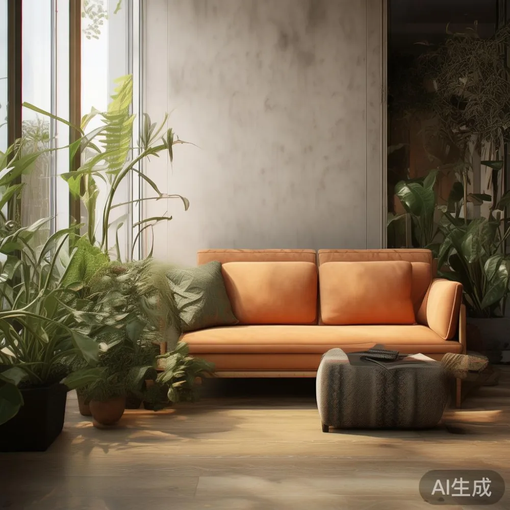 Cara Membaca Waranti Perabot Tanpa Terperangkap: Panduan Sofa Kayu Pep — corner of a small condo apartment with wooden fl