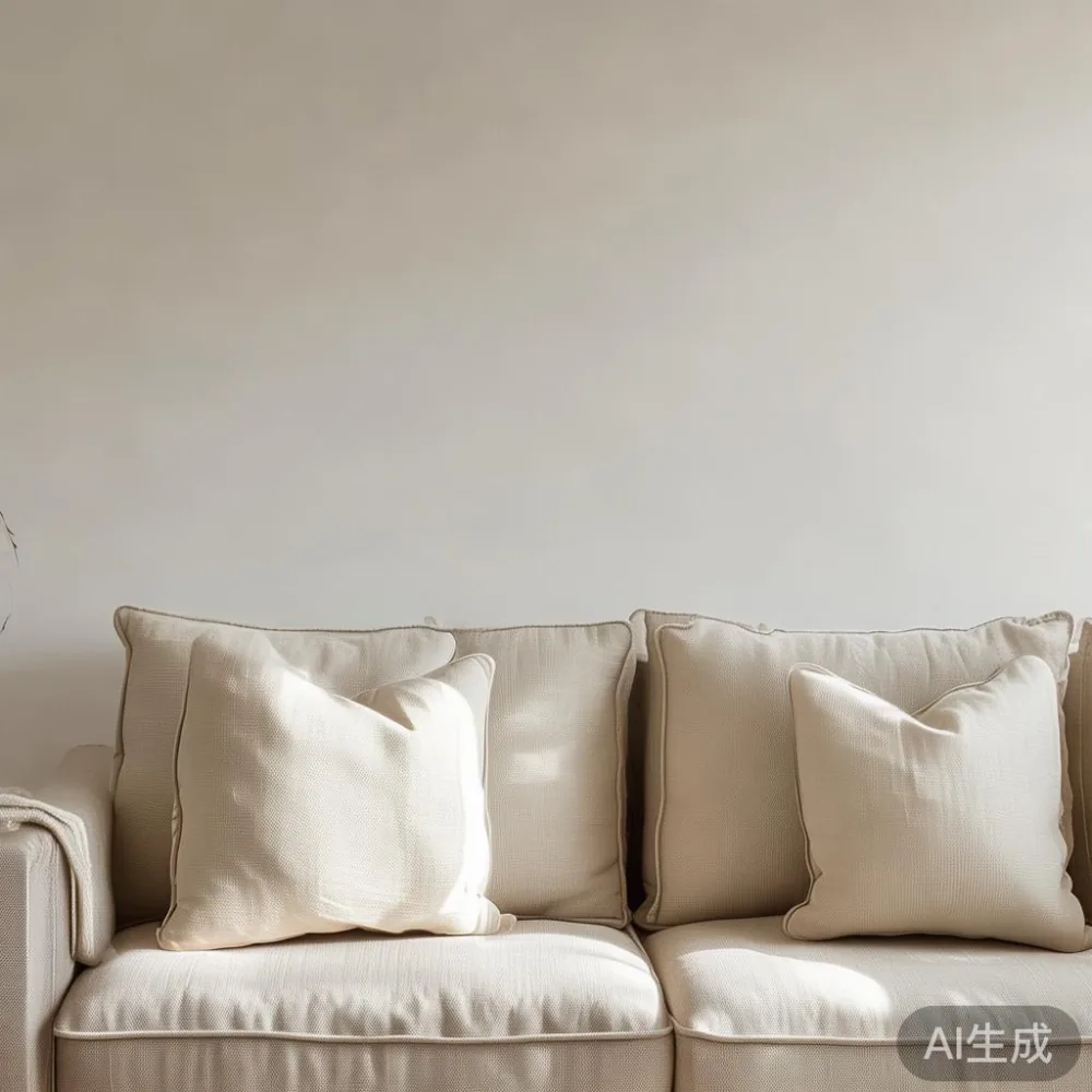 Kelembapan Asia Tenggara dan Kesan Terhadap Perabot Kayu Pepejal — staged against a plain wall with a linen sofa ne
