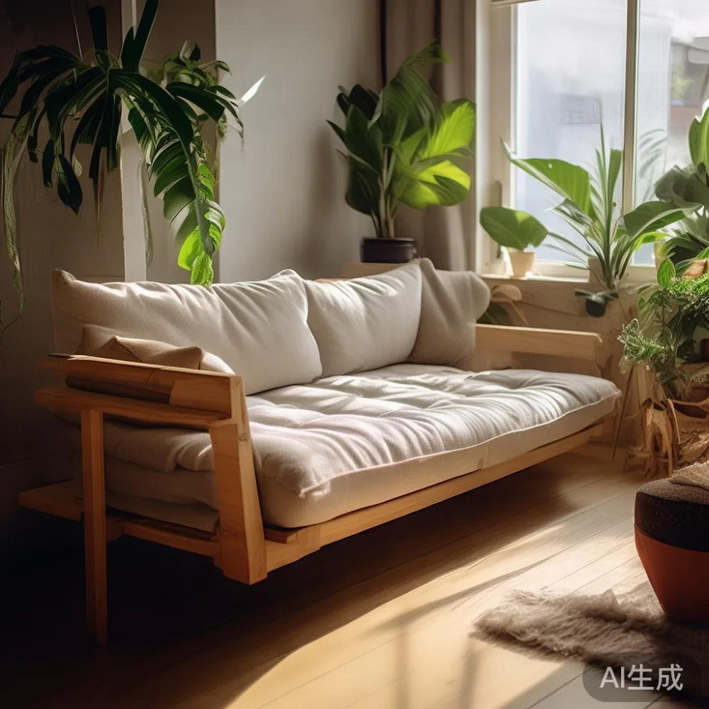 Strategi Menyelaraskan Perabot Kayu Asli untuk Ruang Nyaman Berbilik S — corner of a small condo apartment with wooden fl