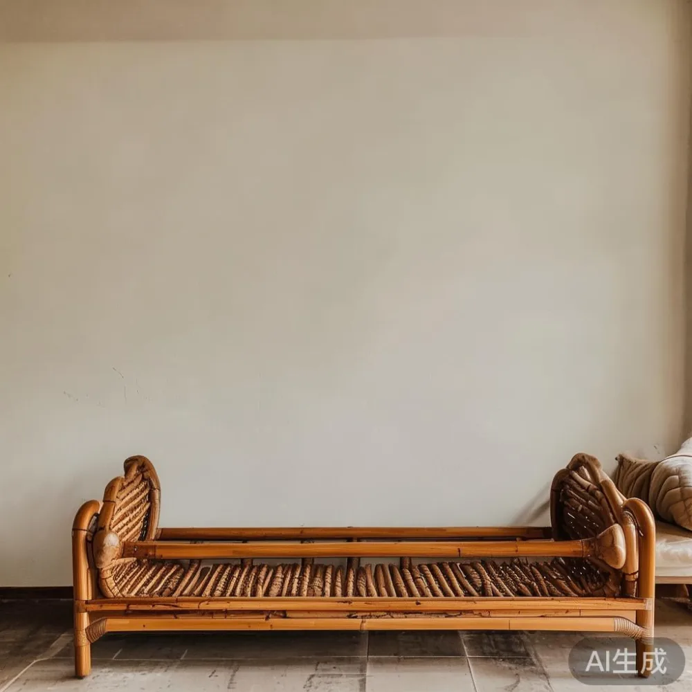 Rahsia Penjagaan Sofa Kayu Pepejal Berpermukaan Lak di Iklim Lembap Ma — staged against a plain wall with a linen sofa ne