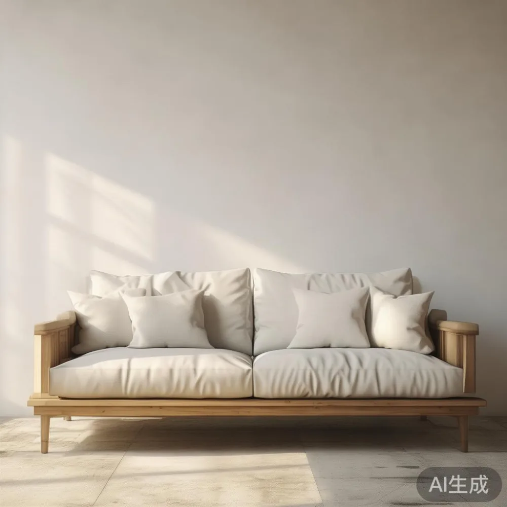 Venir Atau Kayu Pepejal? Panduan Kos Lima Tahun Untuk Pemilik Kondomin — staged against a plain wall with a linen sofa ne